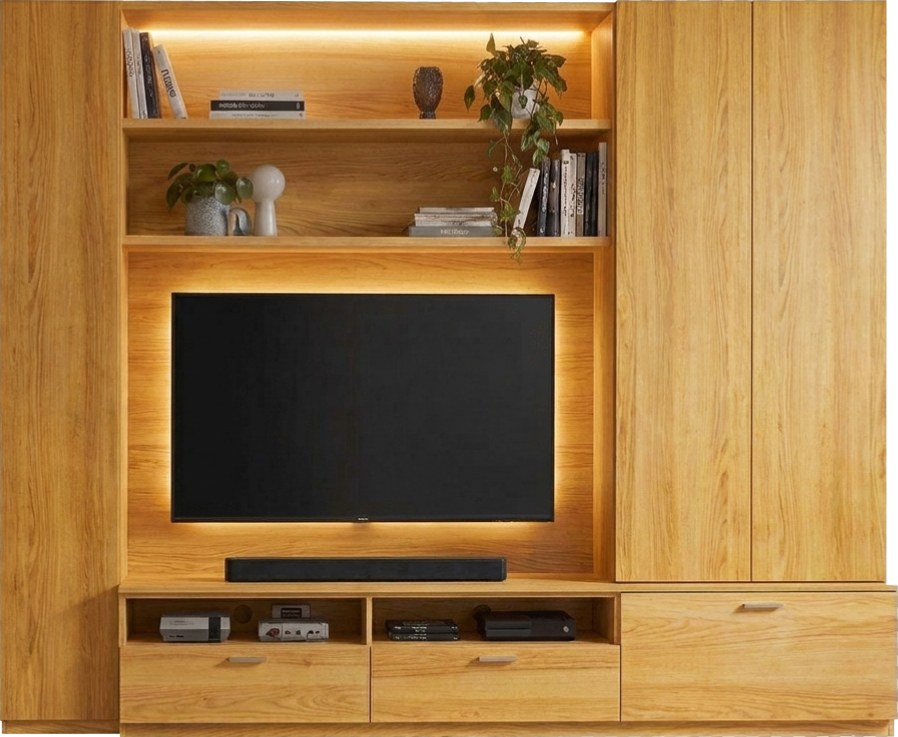 Mueble de TV Altaviza en acabado roble natural